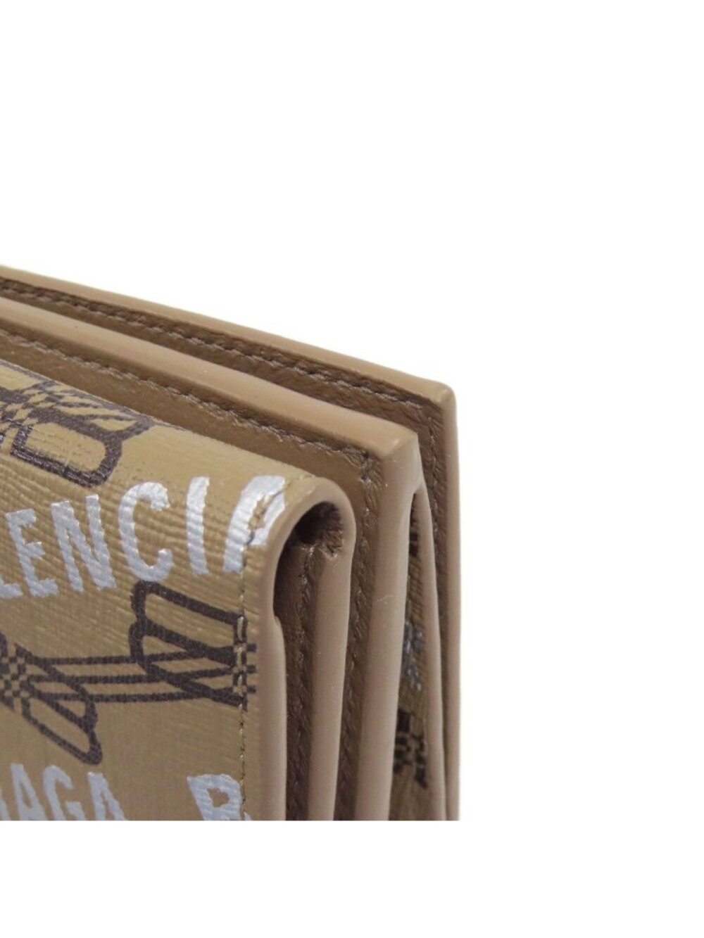 Balenciaga Wallet Leather Wallets Brown - Picture 14 of 15
